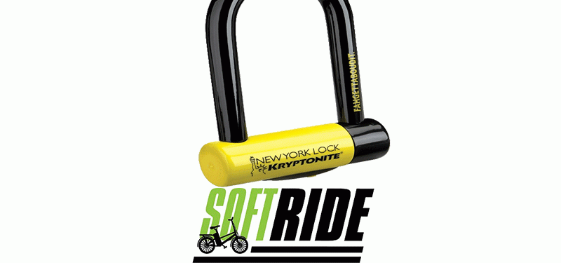 מנעול קריפטונייט לאופניים חשמליות | Kryptonite lock | אביזרים לאופניים