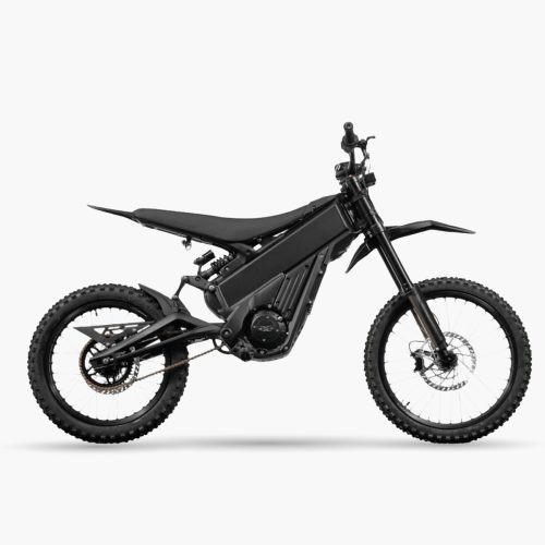 טלריה XXX PRO TALARIA XXX PRO אופנוע שטח חשמלי שחור, מבט צד