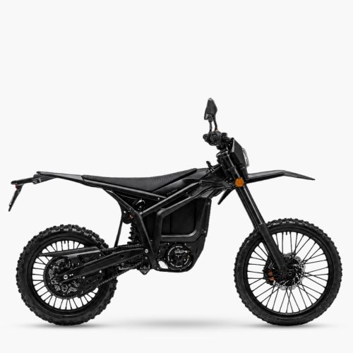 טלריה קומודו בלאק אדישן TALARIA KOMODO BLACK EDITION אופנוע חשמלי בגימור שחור מלא, מבט צד