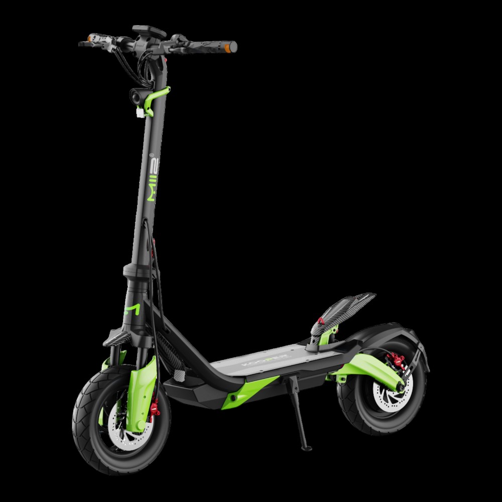 קורקינט חשמלי MII2 KOOPER 2026 בצבע ירוק VENOM GREEN